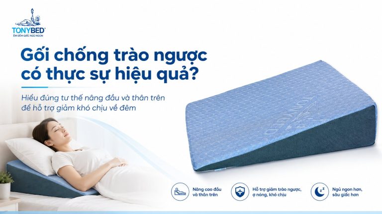 tác dụng của gối chống trào ngược