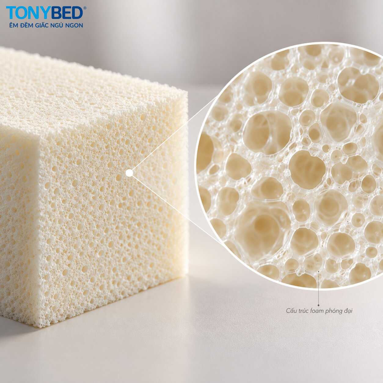 Cấu trúc tế bào của PU Foam
