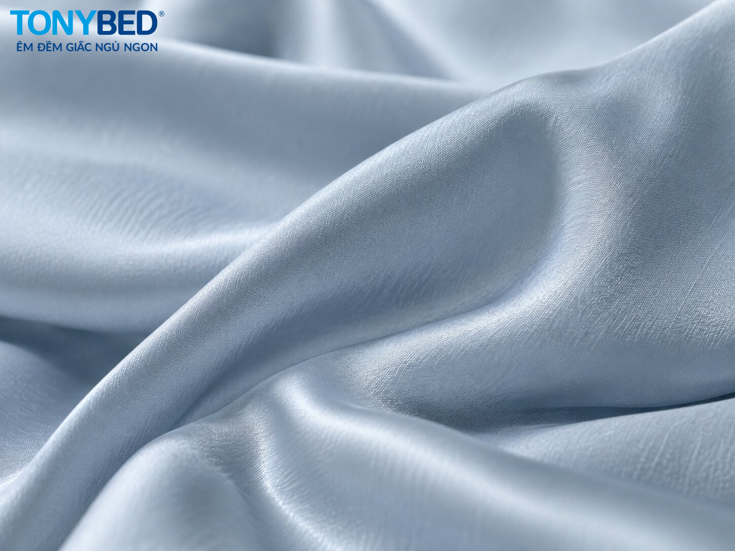 Bề mặt ga trải giường Tencel và Modal láng mịn, hút ẩm tốt