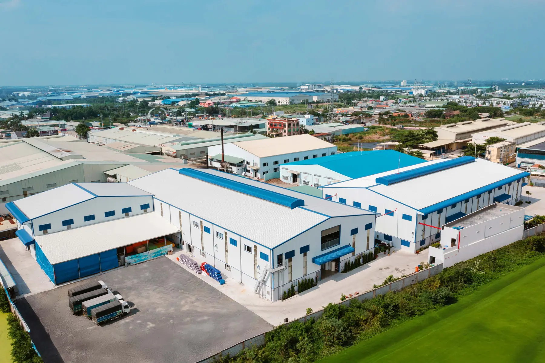 Toàn cảnh nhà máy Công ty TNHH Sản Xuất Trường Hưng