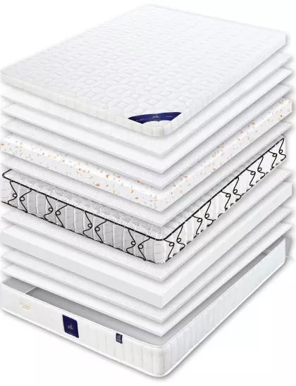 Cấu trúc nệm khách sạn lò xo túi Premium Pillow Top Tonybed
