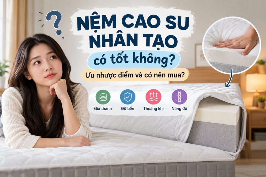 Nệm Cao Su Nhân Tạo Có Tốt Không