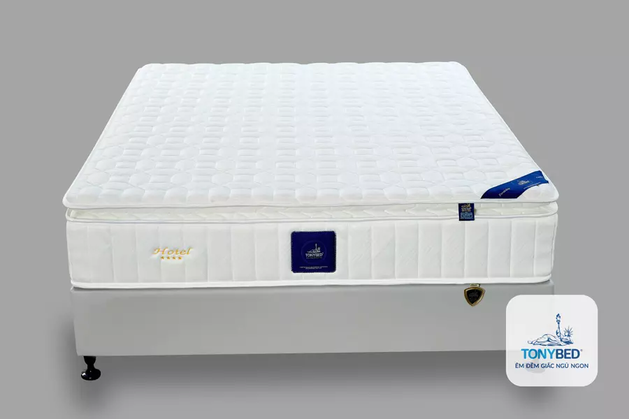 Nệm khách sạn lò xo túi Premium Pillow Top Tonybed