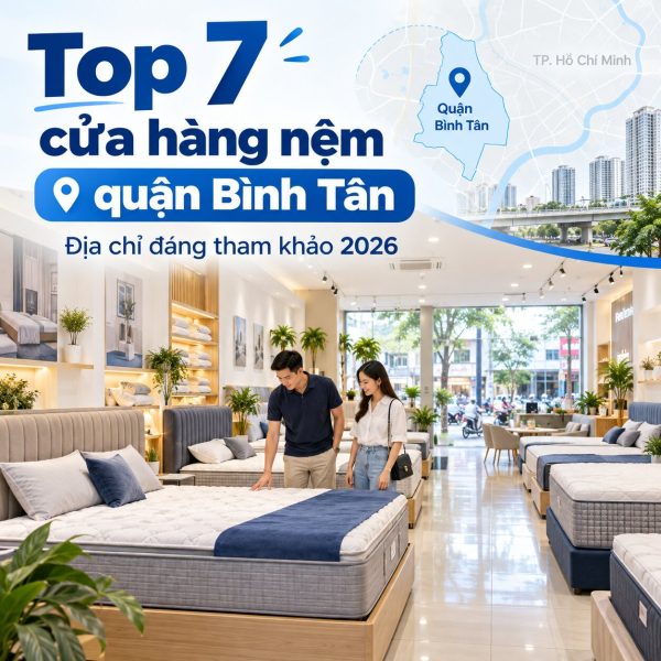 Top 7 cửa hàng nệm Bình Tân