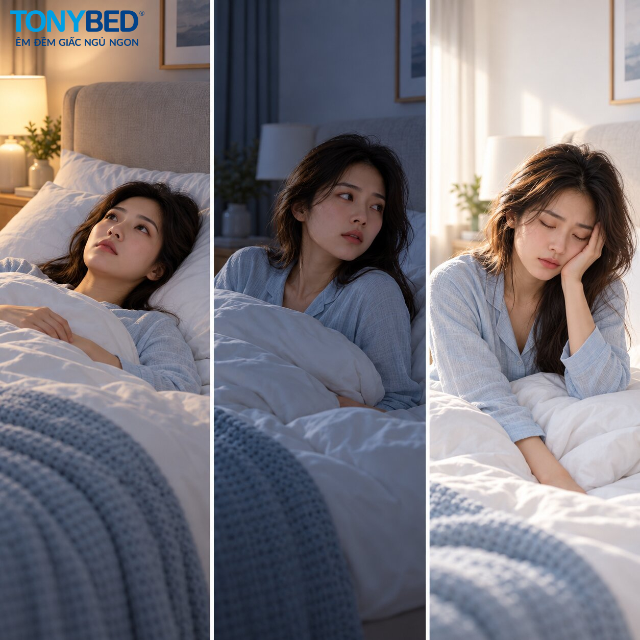 3 tình trạng ngủ không sâu giấc