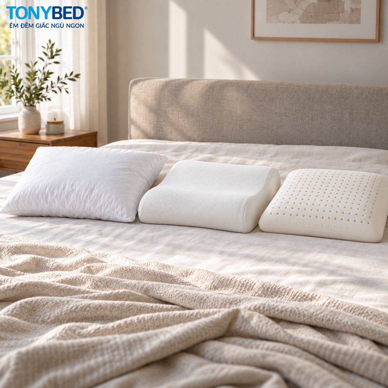 Thời gian thay ruột gối bông Memory Foam và cao su