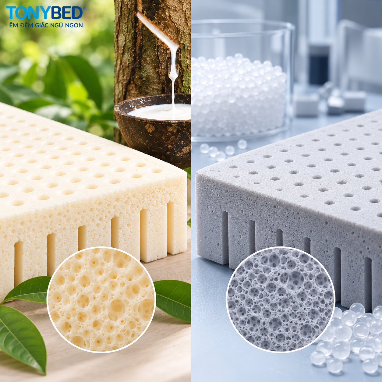Nguyên liệu cao su thiên nhiên và cao su tổng hợp