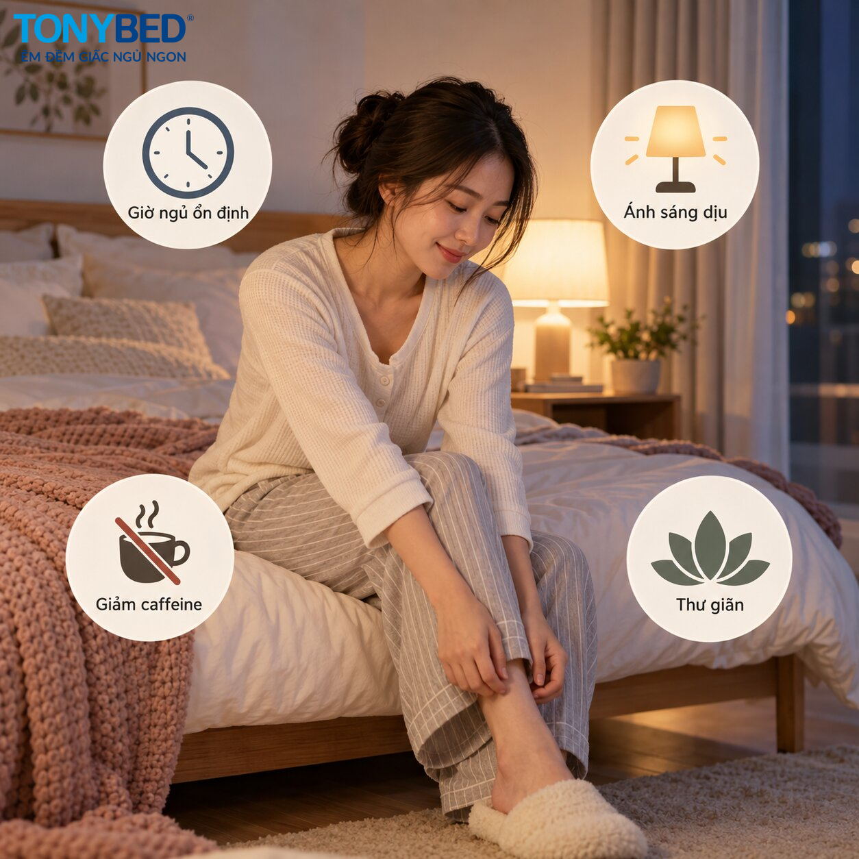 Các thói quen hỗ trợ ngủ sâu